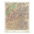 Reproduction Cairngorms vintage map flat view