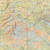 Close up of Reproduction New Forest vintage map flat view