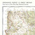 Close up of Reproduction Bristol & Stroud vintage map flat view