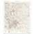 Reproduction Nottingham vintage map flat view