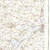 Close up of Reproduction Nottingham vintage map flat view