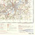 Close up of Reproduction Birmingham vintage map flat view