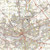 Close up of Reproduction Newcastle upon Tyne vintage map flat view