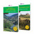 Front covers of the OS Pathfinder guidebook series in the Pathfinder set for North East