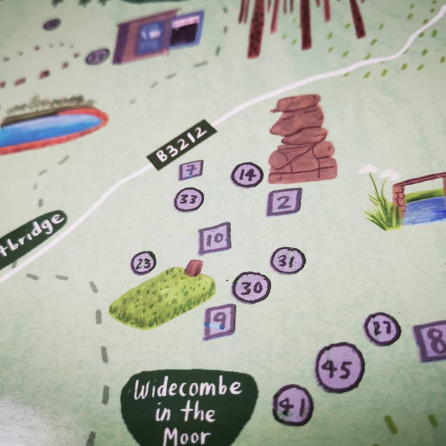 Outdoor Scratch Maps Peak District Scratch Off Map