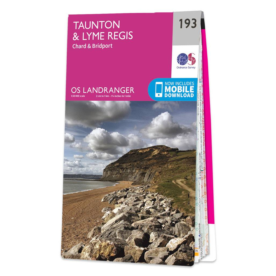 OS Map of Lyme Regis & Bridport Explorer 116 Map Ordnance Survey Shop