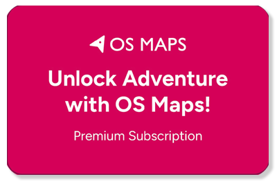 OS Maps gift card front