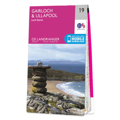 Ullapool Map OS Map of Gairloch & Ullapool | Landranger 19 Map | Ordnance Survey Shop