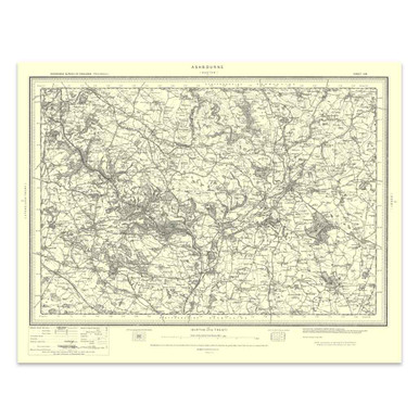 Ashbourne 1896-1904 | Ordnance Survey Shop