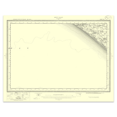 Flet Map Historical Map of West Fleet: 1896-1904 Revised New Edition for England ...