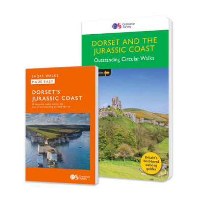 Dorset's Jurassic Coast Walking Guidebook Set - OS Walking Guide