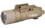 SureFire X300 Ultra (X300U-B-TN) Weapon-Mounted Light in black, featuring 1,000 lumens, a high-output LED, and a Rail-Lock mounting system for handguns and long guns.