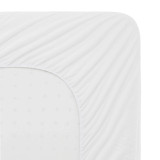 Underside of fitted mattress pad