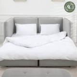 Essence sheets on pulled out sofa bed