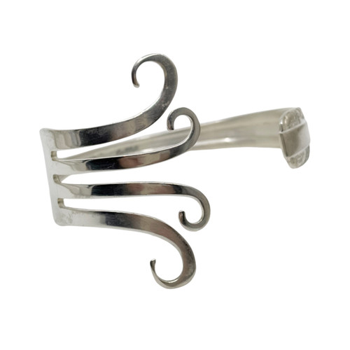 Towle sterling silver fork cuff bracelet  SKU-940