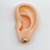 Pandora Rose Gold Vermeil Sterling Silver Cubic Zirconia Stud Earrings SKU-1058