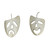 Mexican sterling silver comedy and tragedy drama earrings SKU-1053