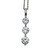 sterling Silver cubic zirconia pendant SKU-29