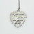 Vintage sterling Silver heart pendant SKU-32
