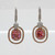 JD Sterling silver cubic zirconia drop earrings SKU-1132