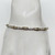 Sterling silver  cubic zirconia tennis bracelet  SKU-1165