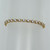 Gold vermeil sterling silver cubic zirconia tennis bracelet SKU-86