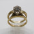 Mid Century 14k gold 2 carat diamond engagement ring SKU-2000