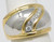 Platinum & 18k gold diamond ring  SKU-5268