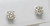 14k gold .92 carat  SI1 diamond stud earrings SKU-5214