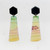 acrylic drop earrings SKU-1854