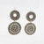 Vintage Rajasthan Sterling silver earrings SKU-835