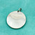 Tiffany & Co Elsa Peretti sterling silver thumbprint charm pendant SKU-837