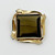 Vintage Catamore 12k Gold filled smoky quartz brooch SKU-890