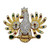 Swarovski  Crystal Gold plated Regal Imperial Eagle Bird Brooch SKU-893