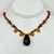 cultured pearl & glass bead necklace SKU-1049