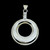 Mexican sterling silver perfume bottle pendant SKU-1078