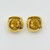 Italian 18k gold Citrine clip on earrings  SKU-1992