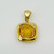 Italian 18k yellow gold citrine pendant SKU-1993