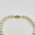 14k Gold cultured pearl bracelet SKU-965