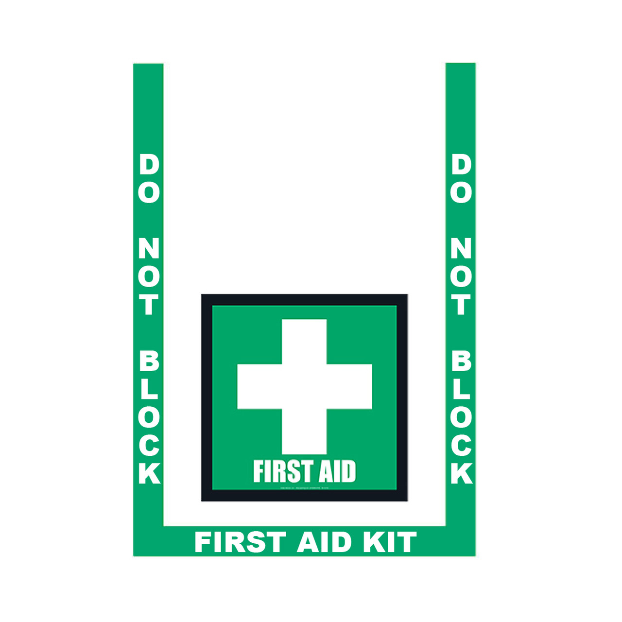 First Aid Kit Inside Sticker - Vinyl Self-Adhesive Label - 4 x 4 - First  Aid Kits