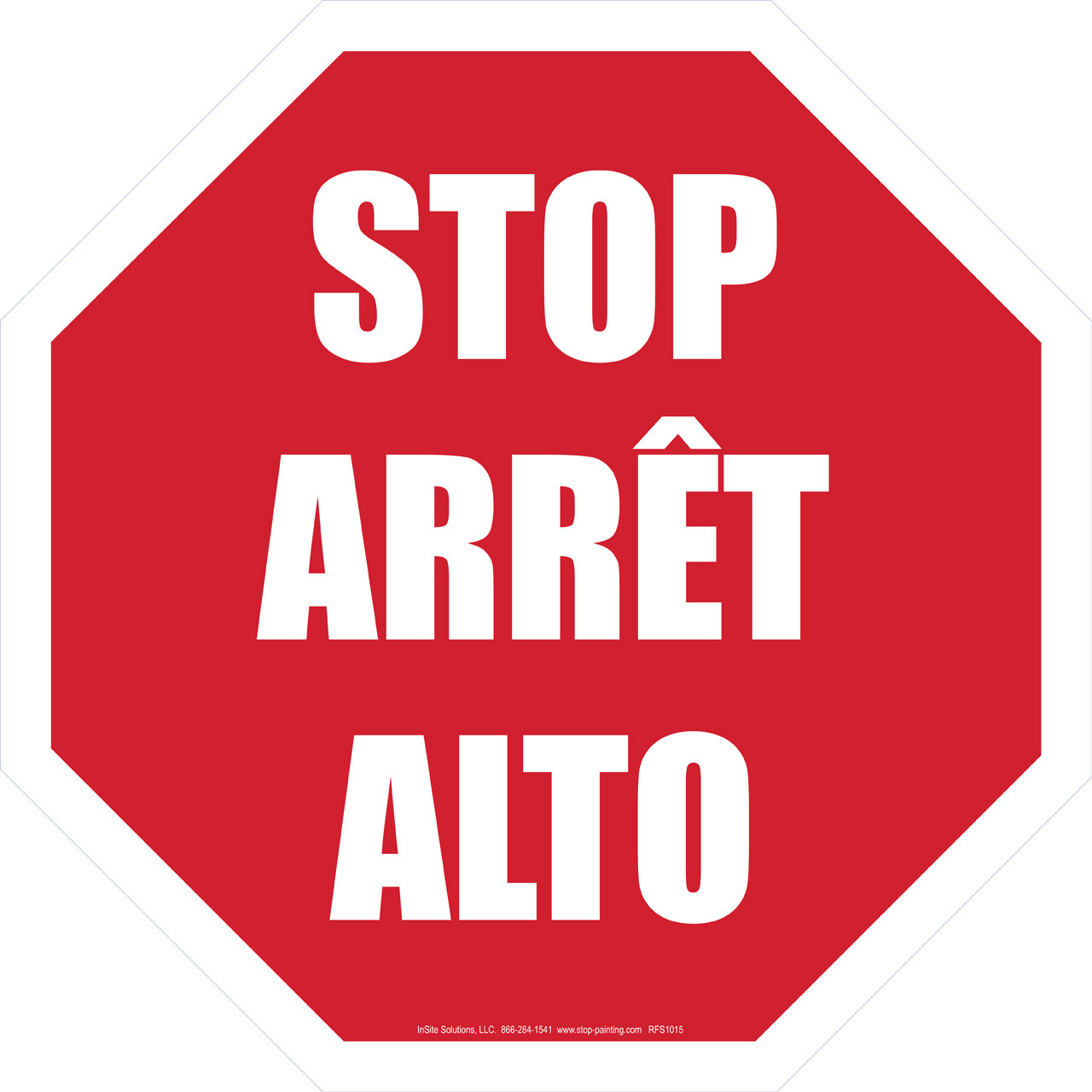 Alto Floor Sign 18