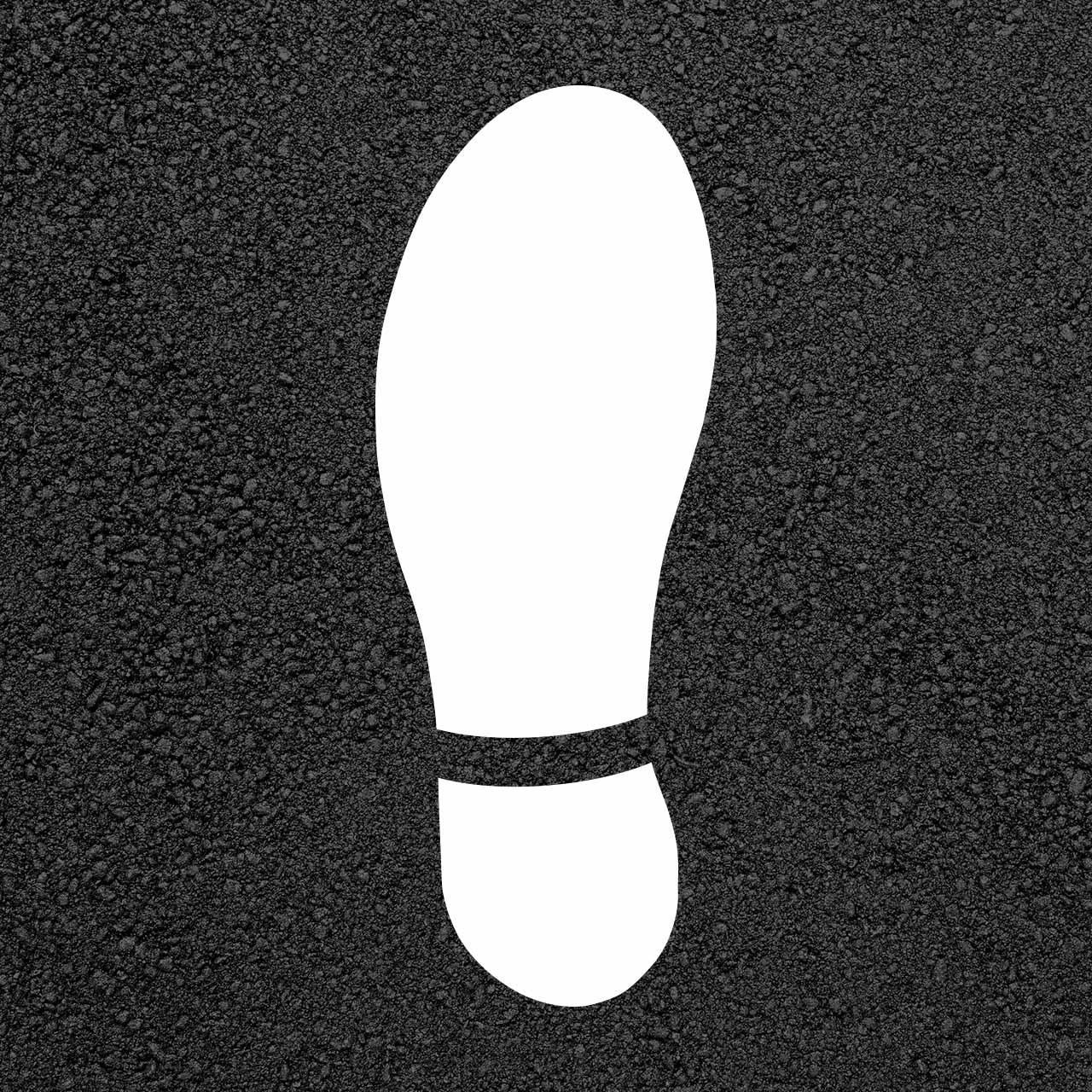 shoe print stencil stop paintingcom