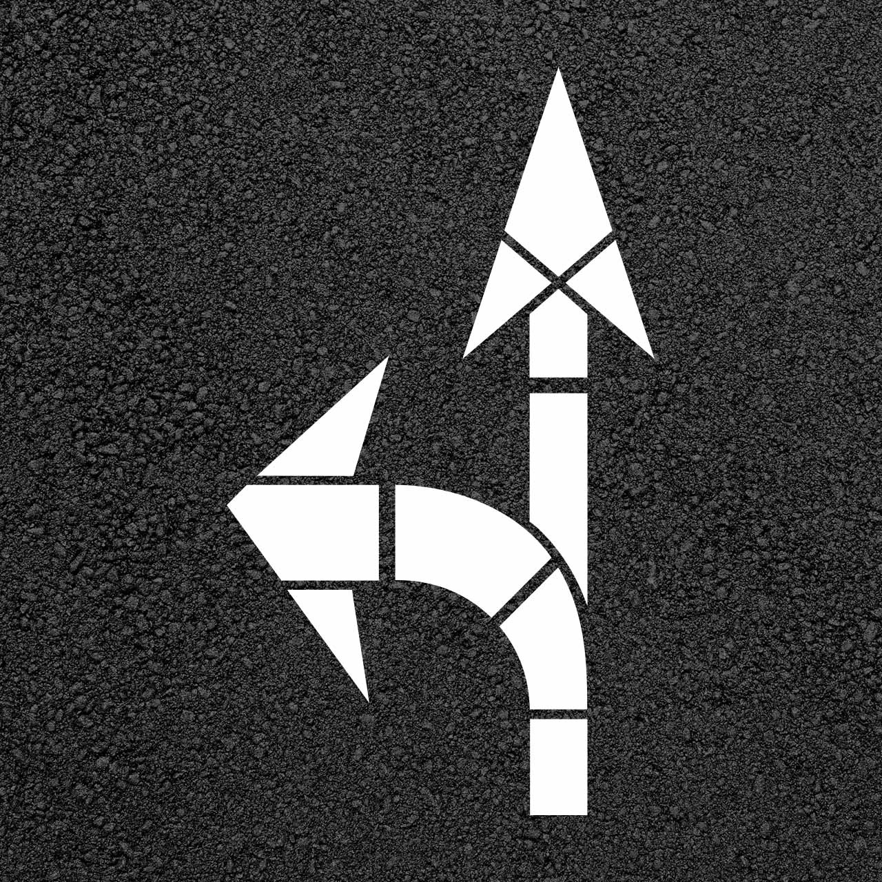 2-Piece Combo Arrow Stencil Kit | Stop-Painting.com