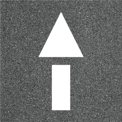 Parking Lot Arrow - Straight