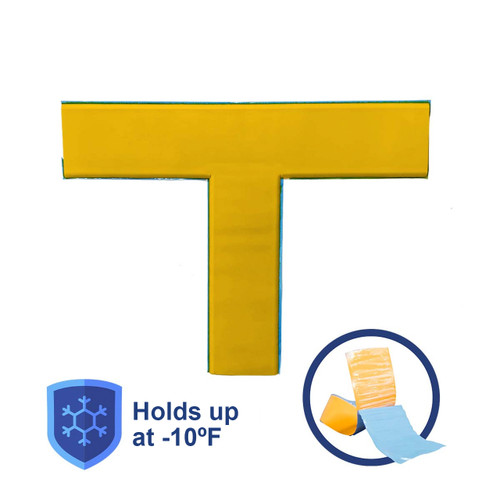 Superior Mark® T Shape Cold Storage Freezer Floor Markers Superior Mark® T Shape Cold Storage Freezer Floor Markers