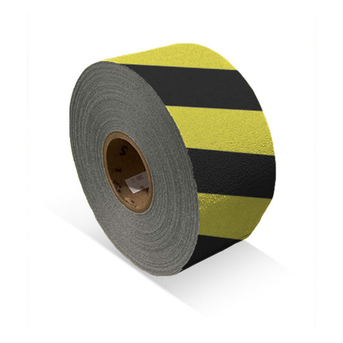 Anti Slip Tape - Yellow/Black Stripe - 3" x 60' Roll Anti Slip Tape - Yellow/Black Stripe - 3" x 60' Roll