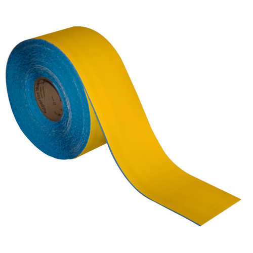 Superior Mark® Floor Tape - 4'' x 100' - Yellow - with LINER Superior Mark® Floor Tape - 4'' x 100' - Yellow - with LINER