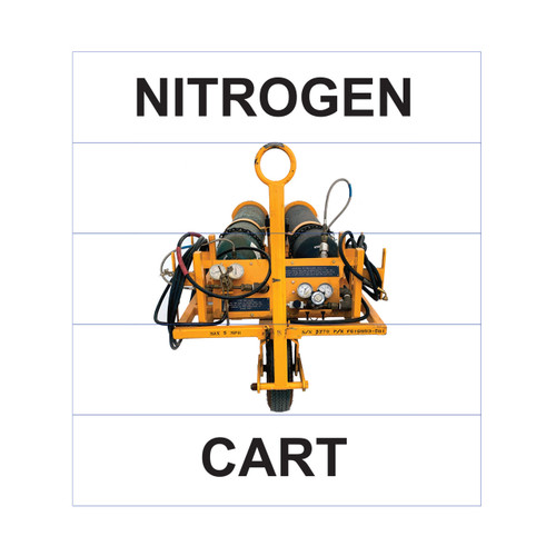 Nitrogen Cart Superior Mark® Floor Sign - 18" x 20" Black Text/White Bkgd/Yellow Cart (5 Pieces) Nitrogen Cart Superior Mark® Floor Sign - 18" x 20" Black Text/White Bkgd/Yellow Cart (5 Pieces)
