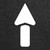 42" Large Straight Arrow Stencil