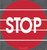 Stop Floor Sign